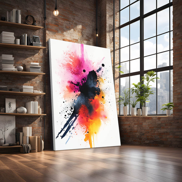 Abstract Vibrant Splash Art | MusaArtGallery™