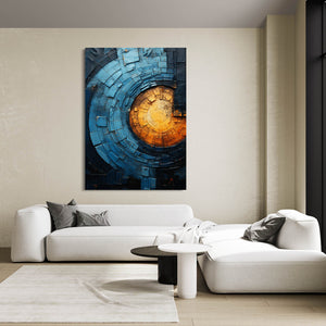 Abstract Wall Art Decor For Living Room | MusaArtGallery™