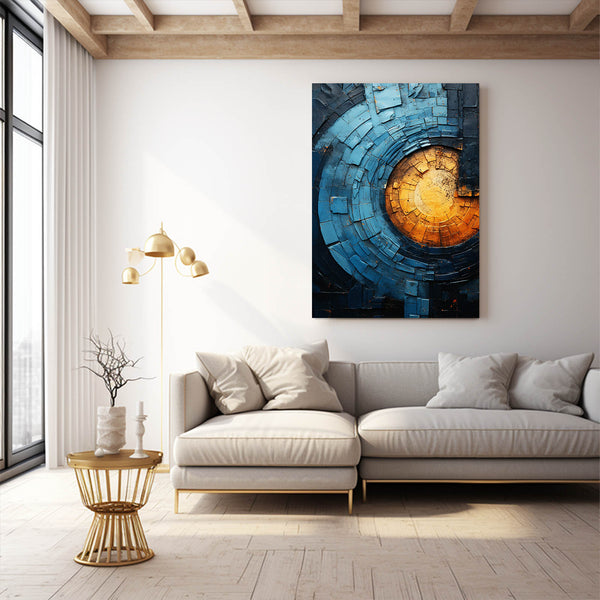 Abstract Wall Art Decor For Living Room | MusaArtGallery™