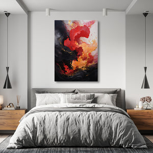 Abstract Wall Art For Bedroom | MusaArtGallery™