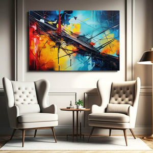 Abstract Wall Art For Dining Room | MusaArtGallery™