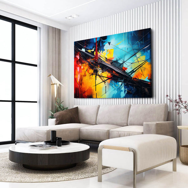 Abstract Wall Art For Dining Room | MusaArtGallery™