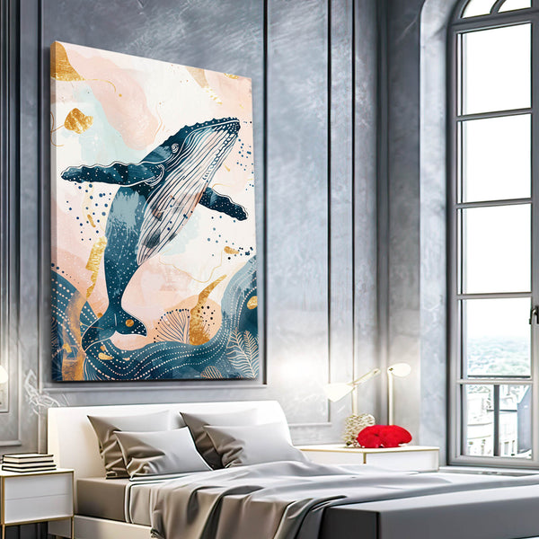 Abstract Whale Art | MusaArtGallery™