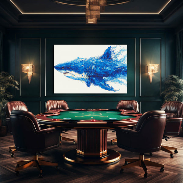 Abstraction Shark Art