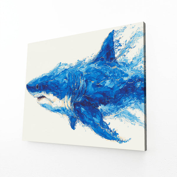 Abstraction Shark Art