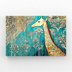 Abtract Giraffe Wall Art