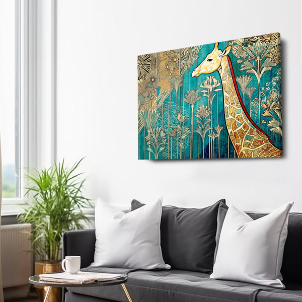 Abtract Giraffe Wall Art