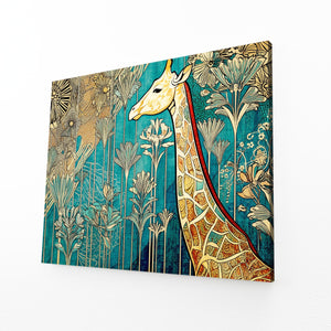 Abtract Giraffe Wall Art
