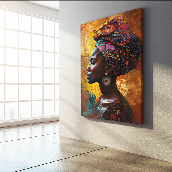 Aesthetic African Art Canvas | MusaArtGallery™