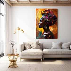 Aesthetic African Art Canvas | MusaArtGallery™