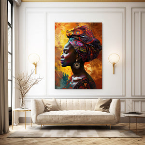 Aesthetic African Art Canvas | MusaArtGallery™