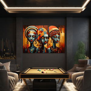 African Abstract Wall Art | MusaArtGallery™
