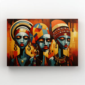 African Abstract Wall Art | MusaArtGallery™