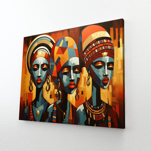 African Abstract Wall Art | MusaArtGallery™