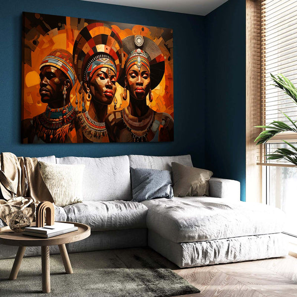 African American Family Wall Art | MusaArtGallery™