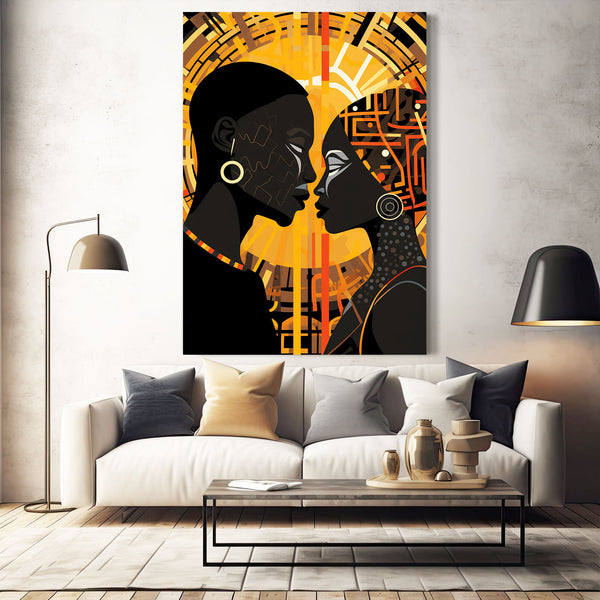 African American Love Wall Art | MusaArtGallery™