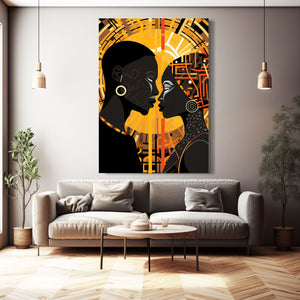African American Love Wall Art | MusaArtGallery™