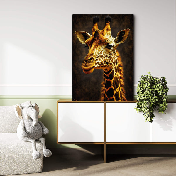 African Animal Canvas Wall Art | MusaArtGallery™