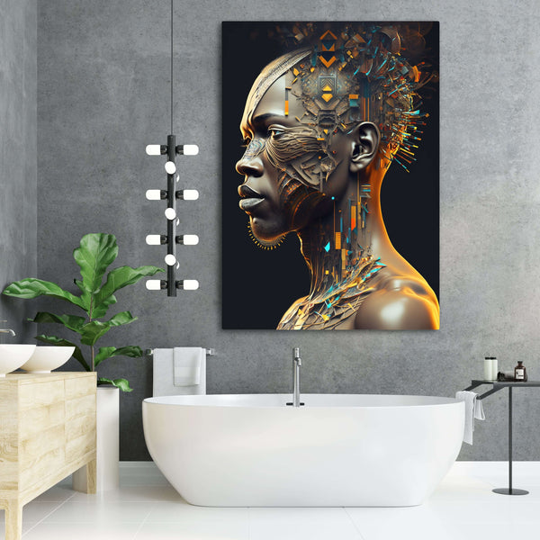 African Bathroom Wall Art | MusaArtGallery™