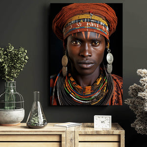 African Black Man Wall Art | MusaArtGallery™