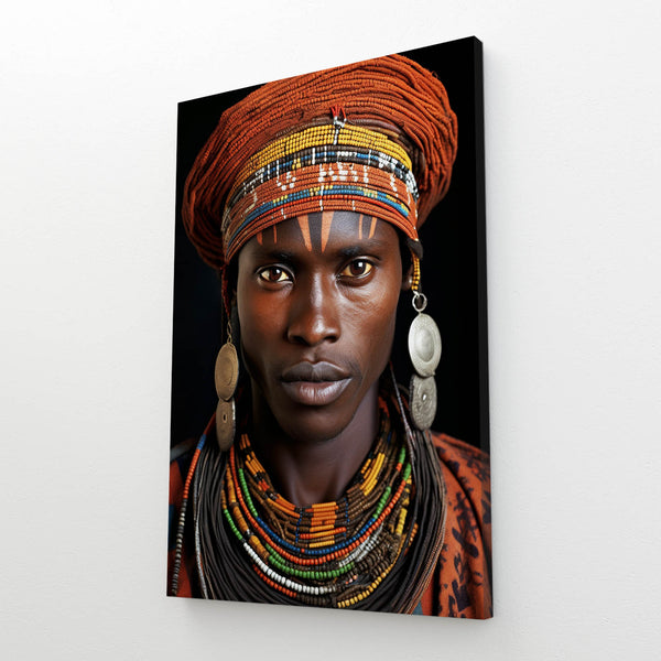 African Black Man Wall Art | MusaArtGallery™