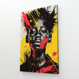 African Boy Wall Art | MusaArtGallery™