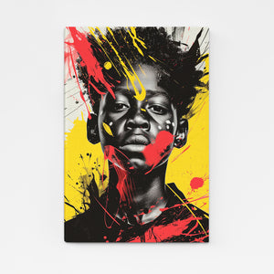 African Boy Wall Art | MusaArtGallery™