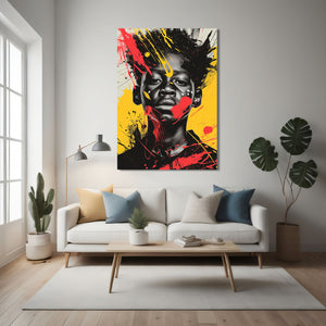 African Boy Wall Art | MusaArtGallery™