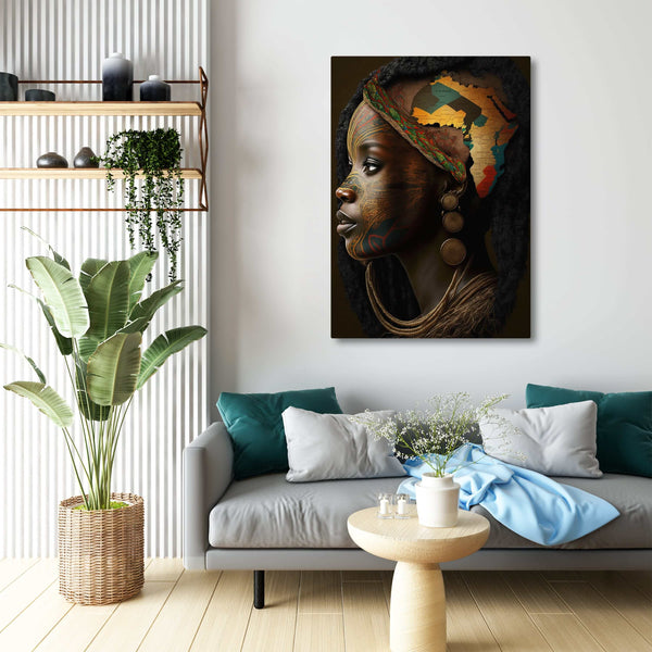 African Canvas Wall Art | MusaArtGallery™