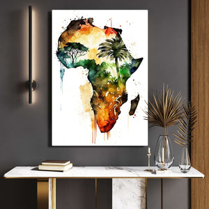 African Continent Wall Art | MusaArtGallery™
