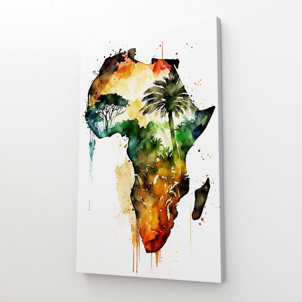 African Continent Wall Art | MusaArtGallery™