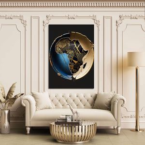 African Fabric Wall Art | MusaArtGallery™