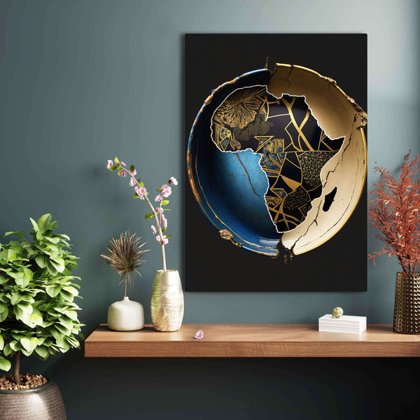 African Fabric Wall Art | MusaArtGallery™