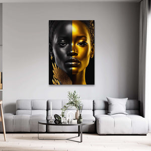 African Face Wall Art | MusaArtGallery™