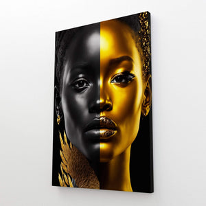 African Face Wall Art | MusaArtGallery™