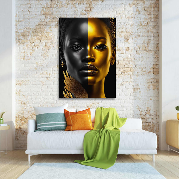 African Face Wall Art | MusaArtGallery™