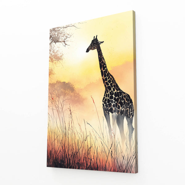 African Giraffe Wall Art