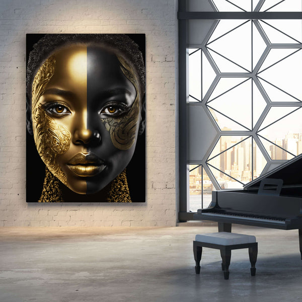 African Girl Wall Art | MusaArtGallery™
