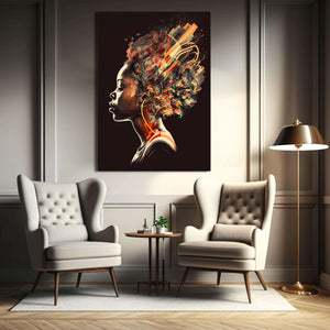 African Glass Wall Art | MusaArtGallery™