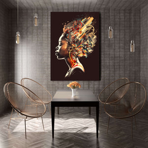 African Glass Wall Art | MusaArtGallery™