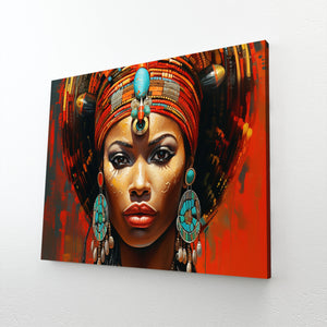 African Lady Wall Art | MusaArtGallery™