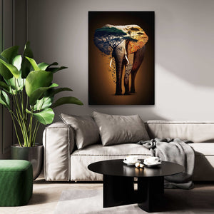 African Safari Canvas Wall Art | MusaArtGallery™