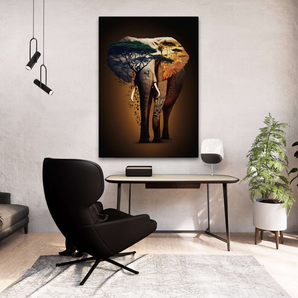 African Safari Canvas Wall Art | MusaArtGallery™