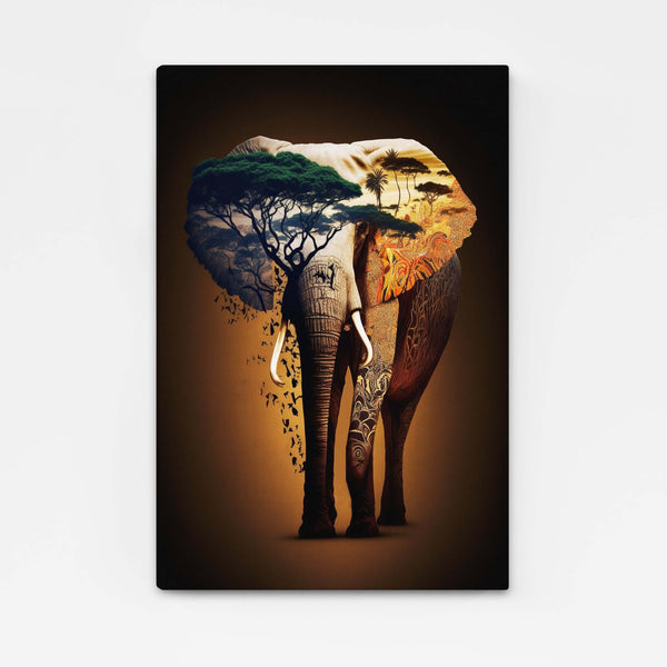 African Safari Canvas Wall Art | MusaArtGallery™