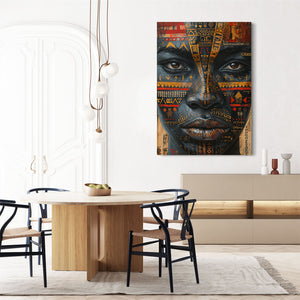African Mask Wall Art | MusaArtGallery™