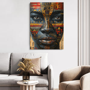 African Mask Wall Art | MusaArtGallery™