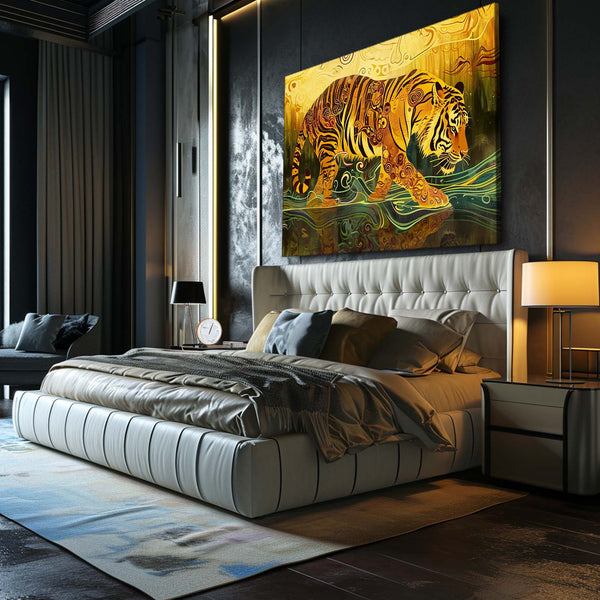 African Tiger Art | MusaArtGallery™