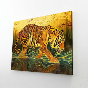 African Tiger Art | MusaArtGallery™