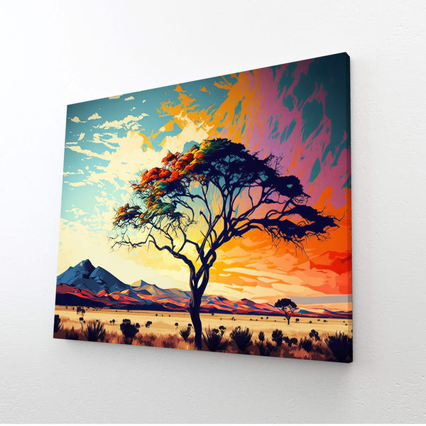 African Tree Wall Art | MusaArtGallery™