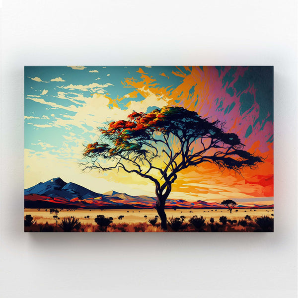 African Tree Wall Art | MusaArtGallery™